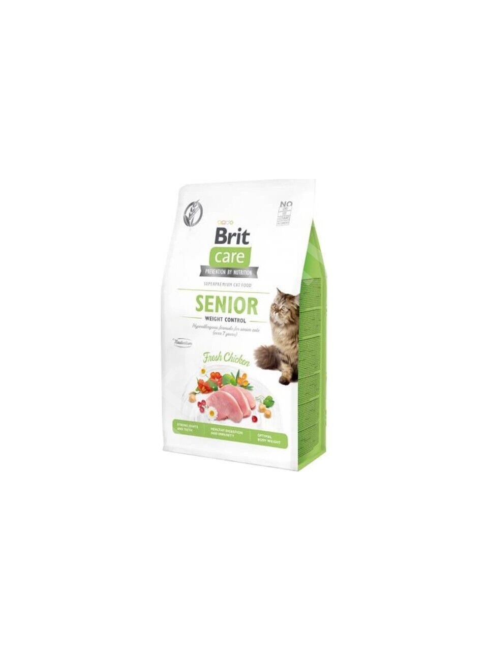 Brit Care Senior Tavuklu 2 kg Yaşlı Kedi Maması