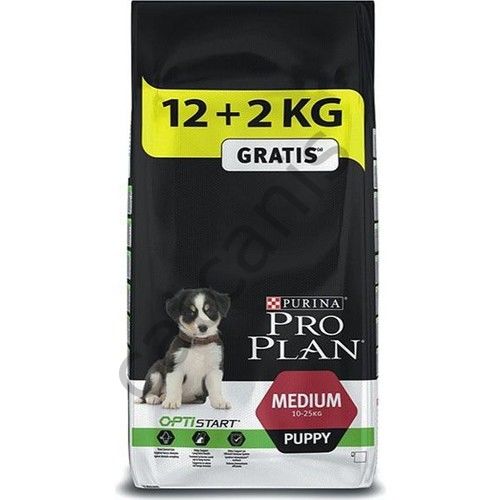 PRO PLAN® Medium Puppy Tavuklu Köpek Maması 12 Kg +2 Kg HEDİYE