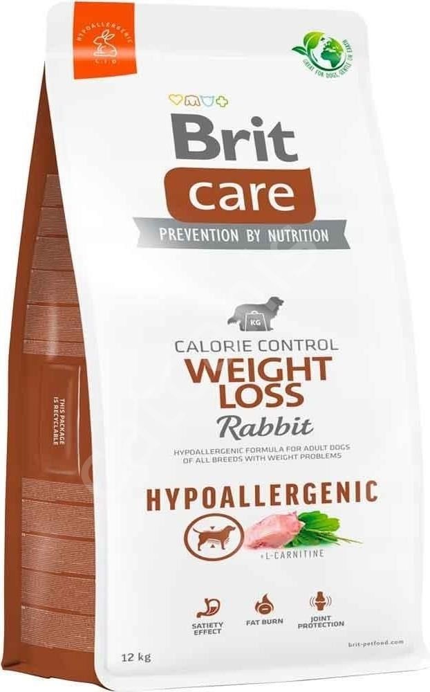 Brit Care Hypoallergenic Weight Loss Tavşanlı 12 kg Yetişkin Köpek Maması