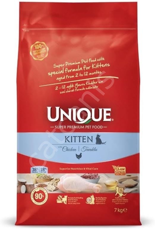 Unique Tavuklu 7 kg Yavru Kedi Maması