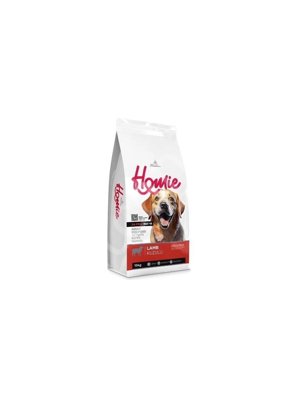Homie Super Premium Kuzu Etli 15 kg Yetişkin Köpek Maması