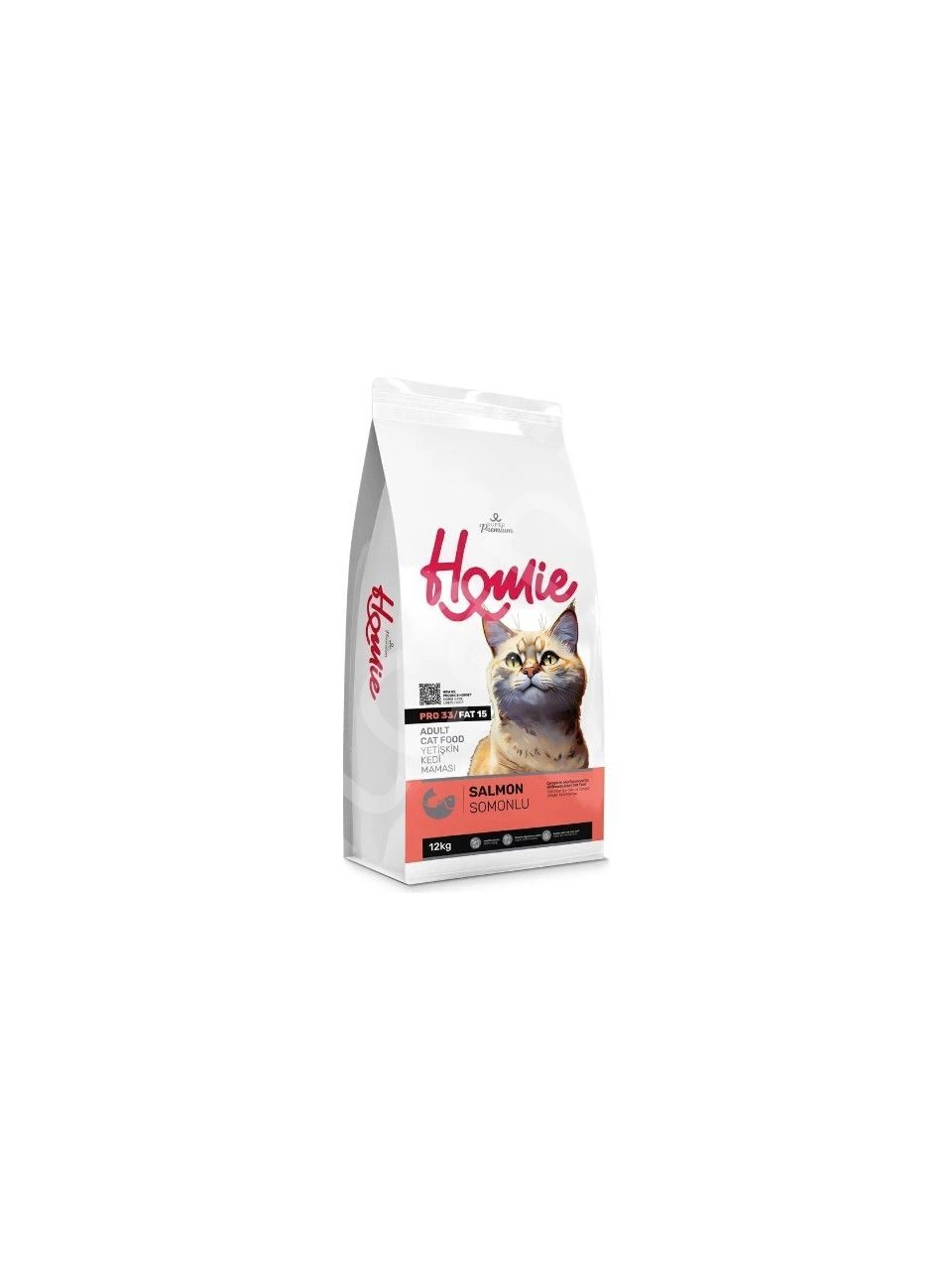 Homie Super Premium Somonlu 12 kg Yetişkin Kedi Maması