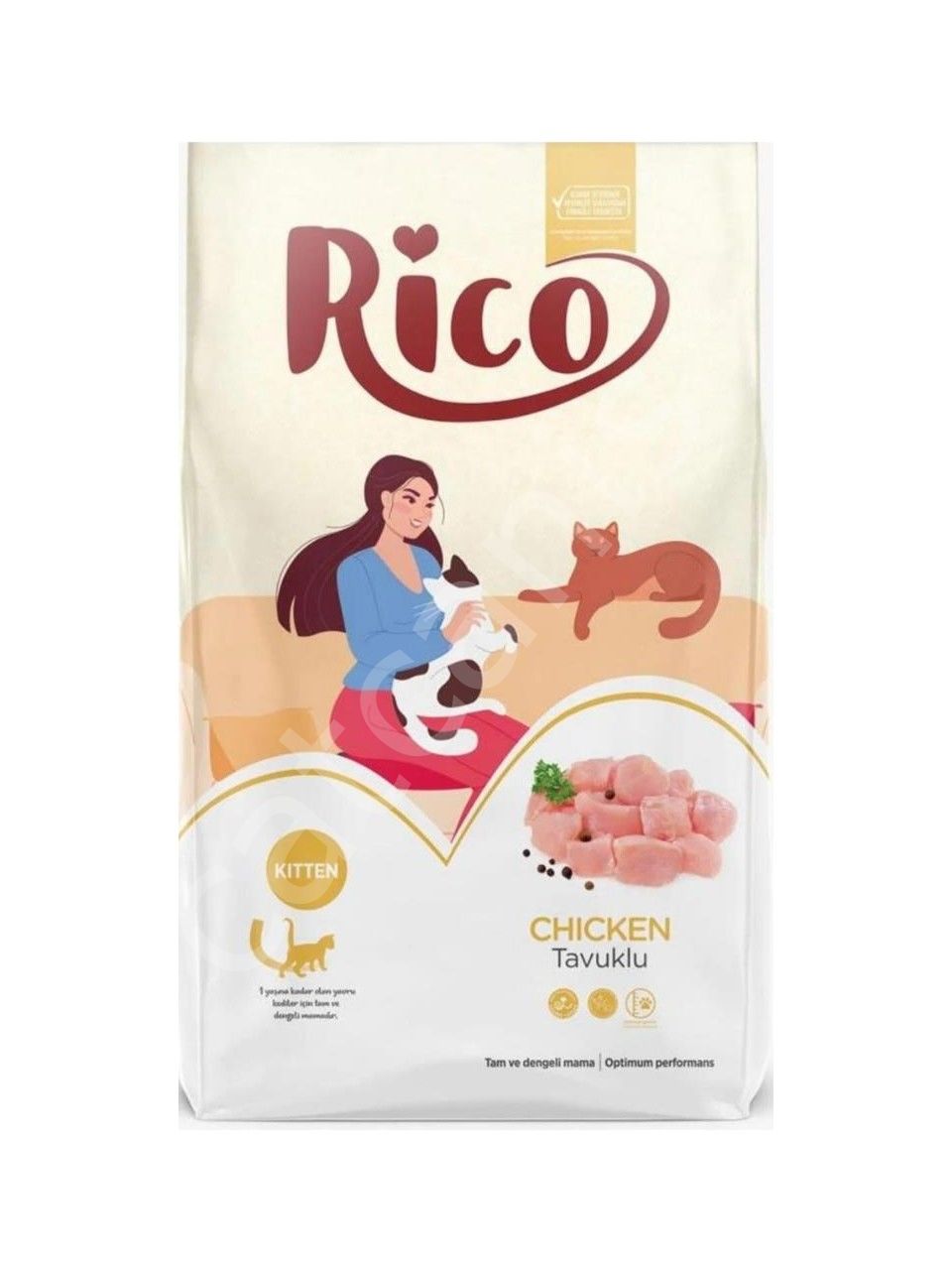 Rico Tavuklu 15 kg Yavru Kedi Maması
