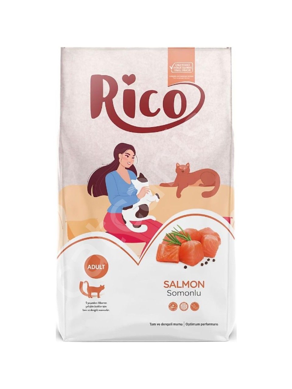 Rico Somonlu 15 kg Yetişkin Kedi Maması