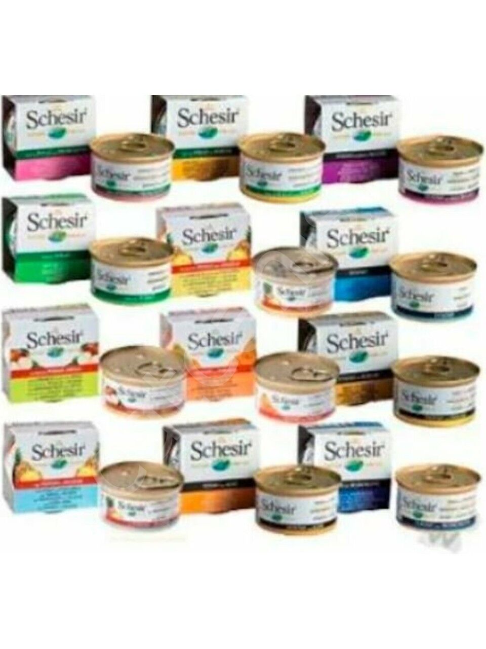 Schesir Karışık Konserve Yetişkin Kedi Maması 12 X 85 G
