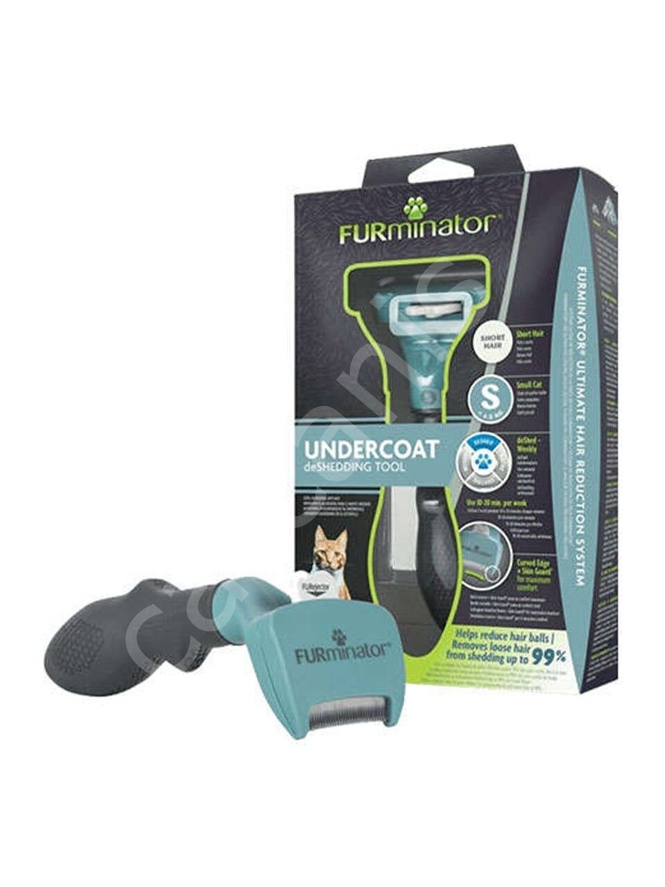 Furminator Short Hair Kısa Tüylü S Kedi Tarağı