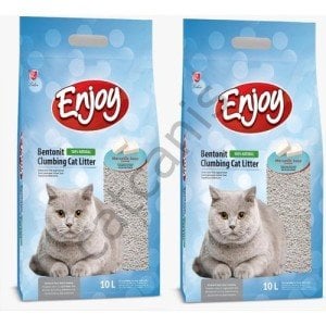 Enjoy Marsilya Sabunu Kokulu Kedi Kumu 10 Lt (2 Adet)