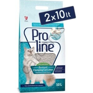 Pro Line Marsilya Sabunu Kokulu Topaklanan Kedi Kumu 10 Lt (2 Adet)