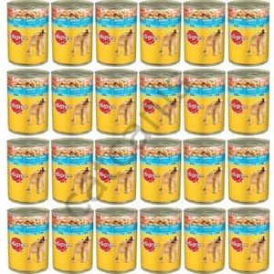 Pedigree 400 Gr. x 24 Tavuklu Yavru Köpek Konserve