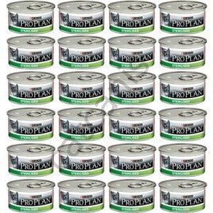 Pro Plan Sterilised Ton Ve Somonlu Kısırlaştırılmış Kedi Konservesi 85Gr (24 Adet)