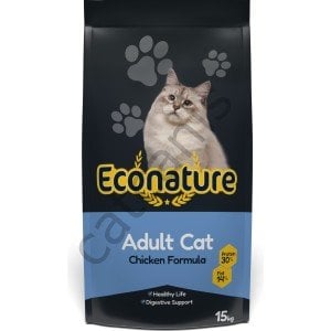 Econature Plus Tavuklu 15 kg Yetişkin Kedi Maması