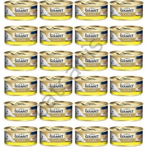 Gourmet Gold Kiyilmiş Tavuk Etli Yetişkin Kedi Konservesi 85 Gr 24 Adet