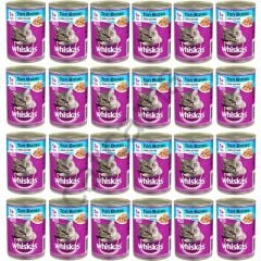 Whiskas Ton Balıklı Konserve Kedi Maması 400 Gr x 24 Adet