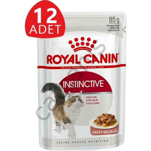 Royal Canin Instınctive Gravy Kedi Maması 85 gr x 12 Adet