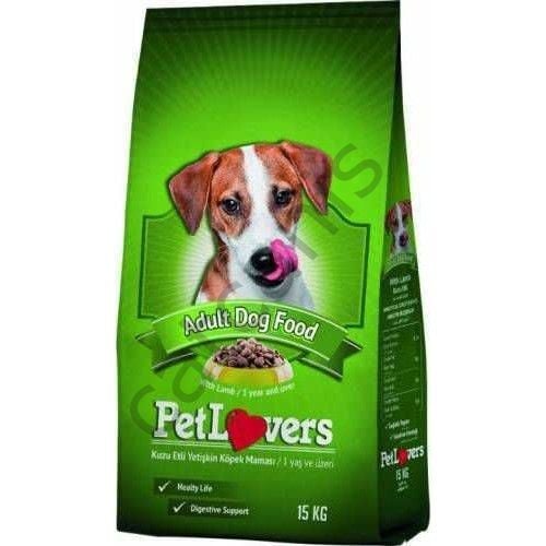 Pet Lovers Kuzu Etli Yetişkin Köpek Maması 15 kg
