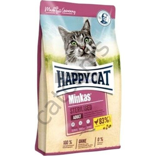 Happy Cat Minkas Sterilised Kisirlaştirilmiş Kedi Mamasi 10 kg