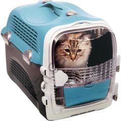 Catit Cabrio Carrier Turkuaz Kedi Köpek Taşıma Çantası ( 51X33X35 )