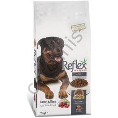 Reflex Kuzu Etli Pirinçli 15 kg Yetişkin Köpek Maması