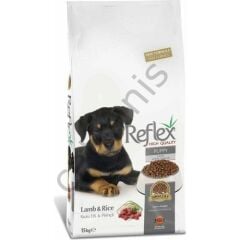 Reflex Puppy Kuzu Etli Pirinçli 15 kg Yavru Köpek Maması