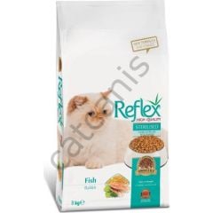 Reflex Balıklı Kısırlaştırılmış Yetişkin Kedi Maması 3 Kg