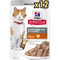 Hills Gravy Hindili Kısır Kedi Konservesi 85 gr x 12 Adet