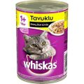 Whiskas Tavuklu Konserve Kedi Maması 400 gr x 24 Adet