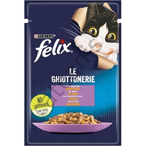 Felix Kuzu Etli Kedi Yaş Mama 85 gr 26 Lı