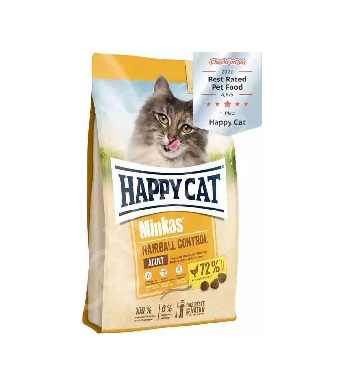 Happy Cat Minkas Hairball Tavuklu Kedi Maması 10 Kg