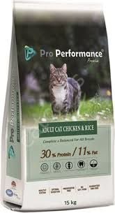 Pro Performance Tavuk Etli Pirinçli Yetişkin Kedi Maması 15 kg
