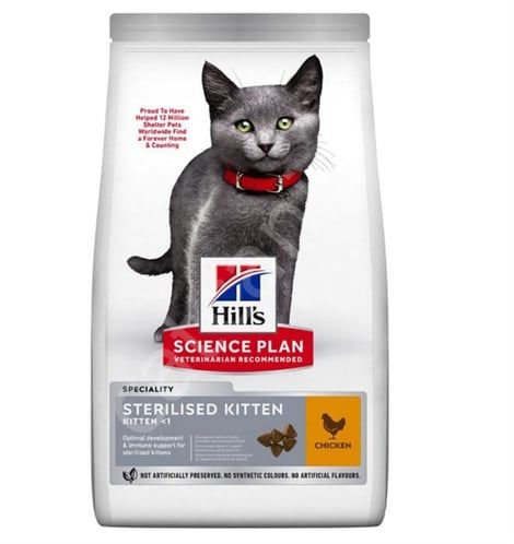 Hills Kitten Sterilsed Yavru Kısır Kedi Maması 10 Kg