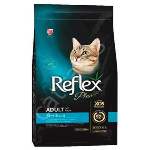 Reflex Plus Somonlu 8 kg Kısırlaştırılmış Yetişkin Kedi Maması