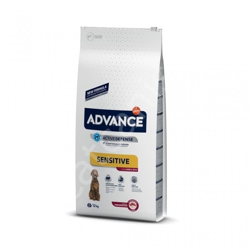 Advance Sensitive Kuzu Etli 12 kg Yetişkin Köpek Maması