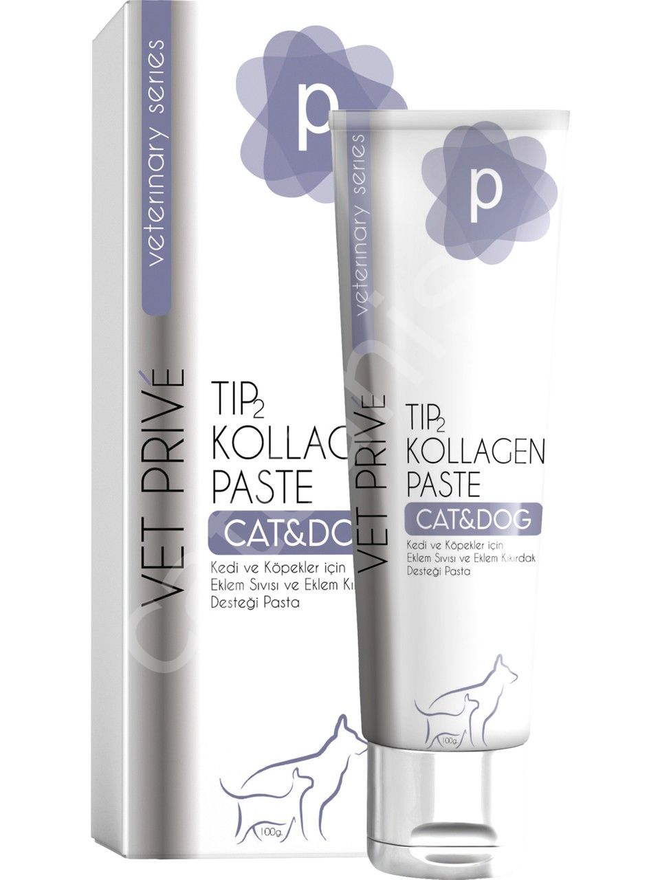 Vet Prive Tip2 Kollagen Pasta(Kedi ve Köpek Eklem Desteği)