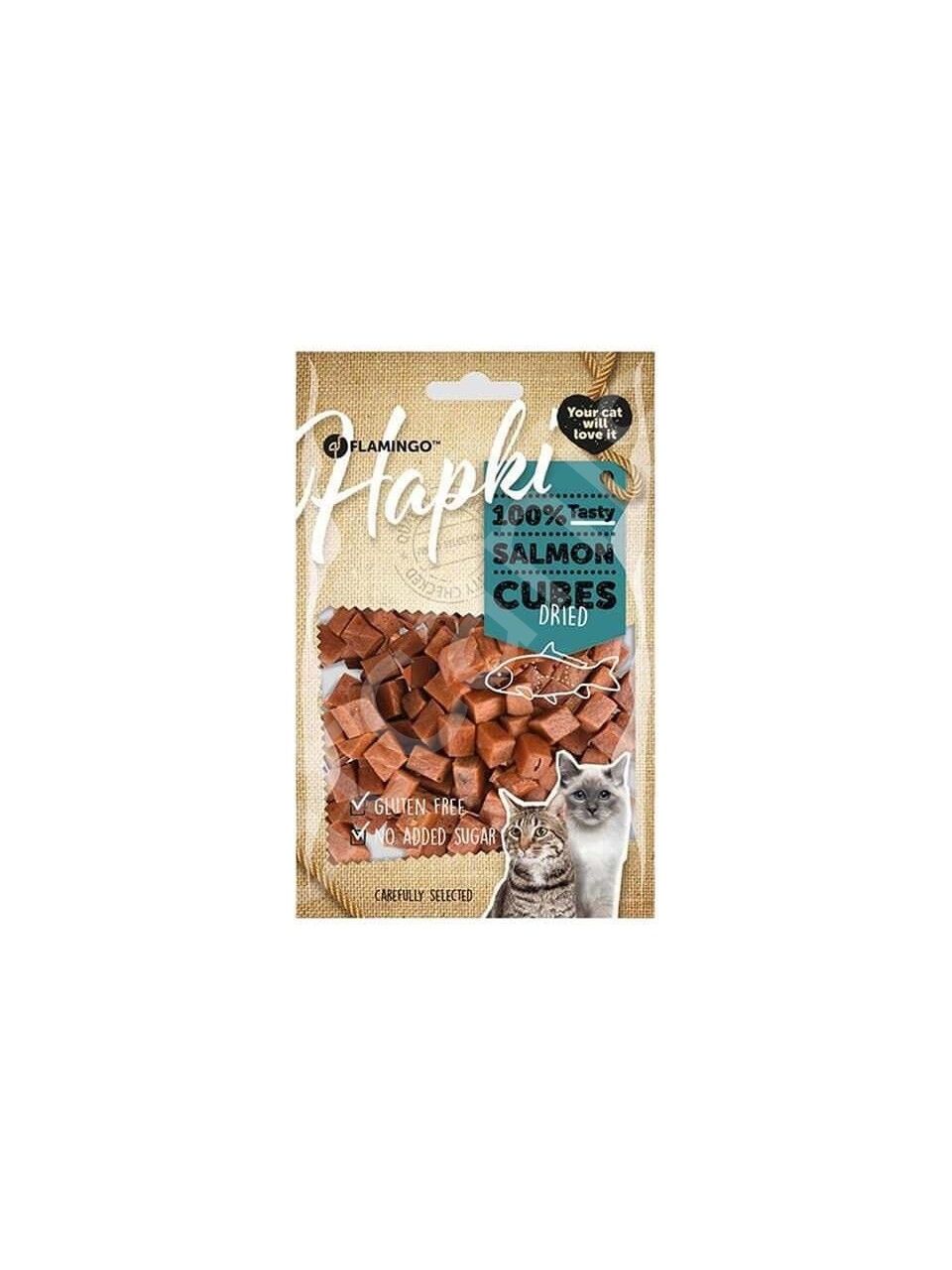 Flamingo Hapki Glutensiz Somonlu Küp Kedi Ödül Maması 85 gr