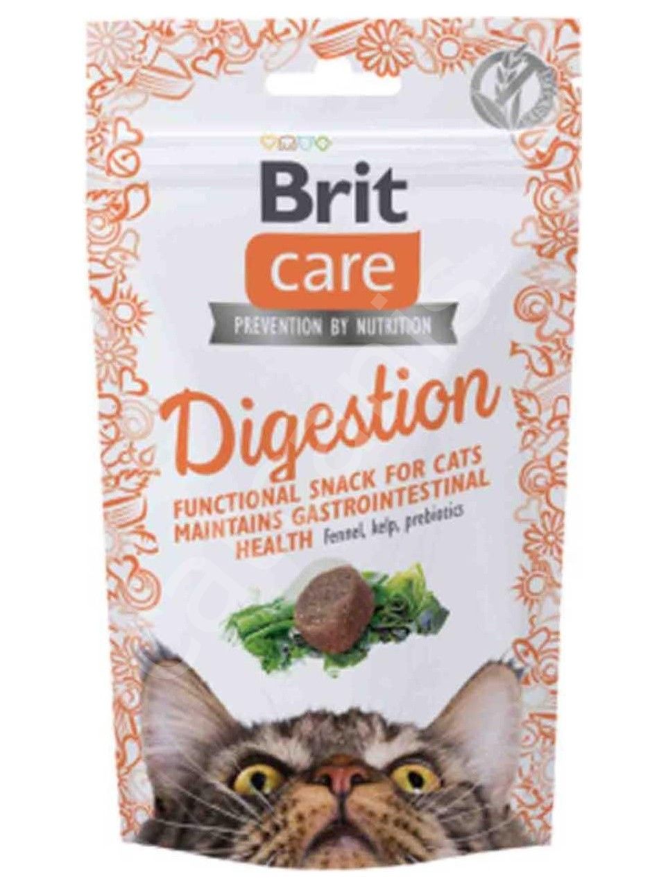 Brit Care Snack Digestion Sındirim Sistemi Düzenleyici Kedi Ödül Maması 50GR
